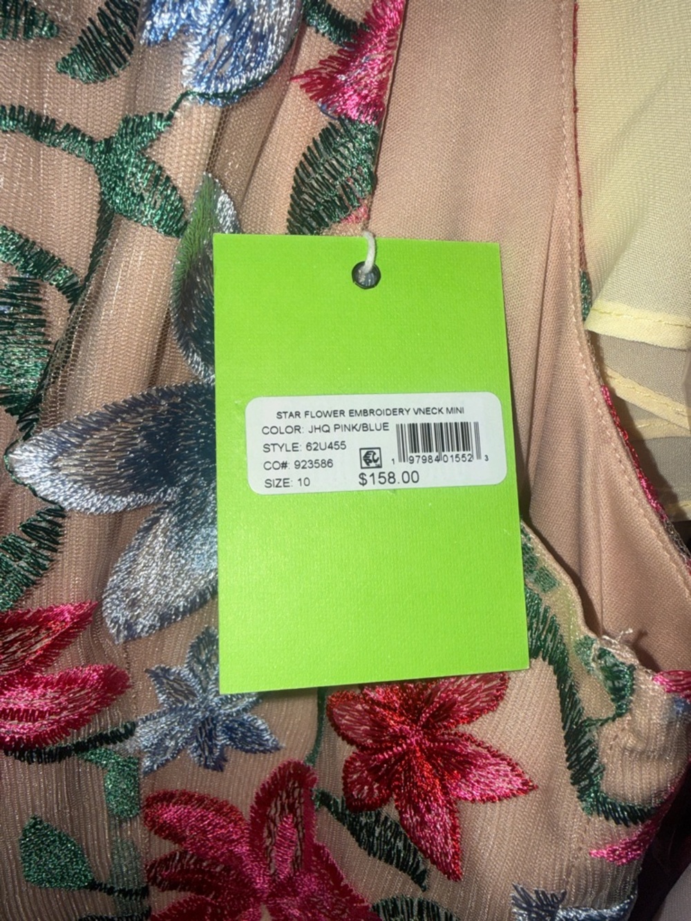 Sam Edelman Floral Embroidered Dress - Picture 5 of 5